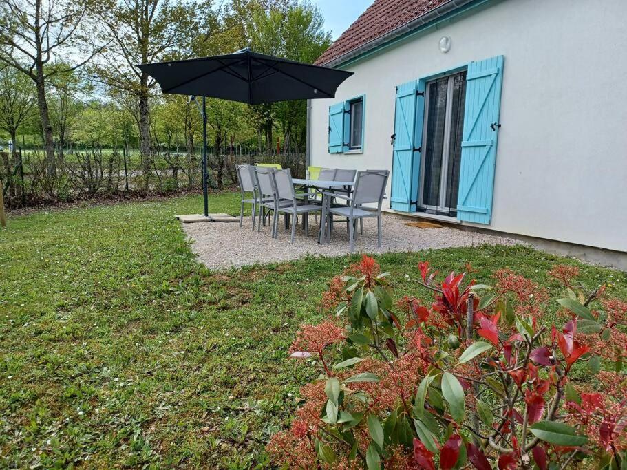 La Maison Bleu Du Lac De Celine Giffaumont-Champaubert Exterior foto